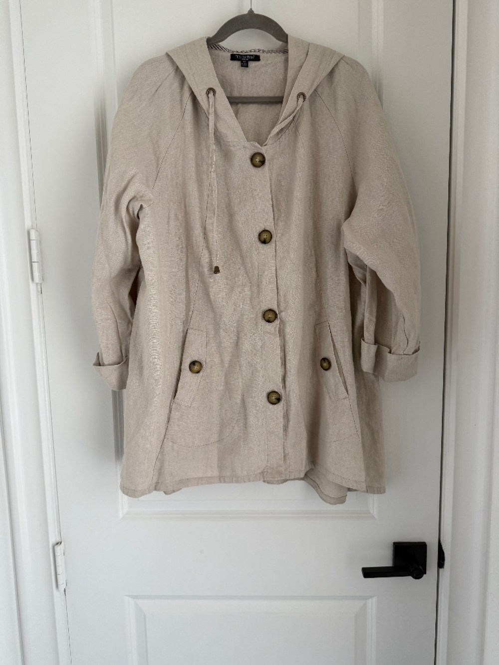 FOR CYNTHIA - LINEN JACKET - SIZE 2X